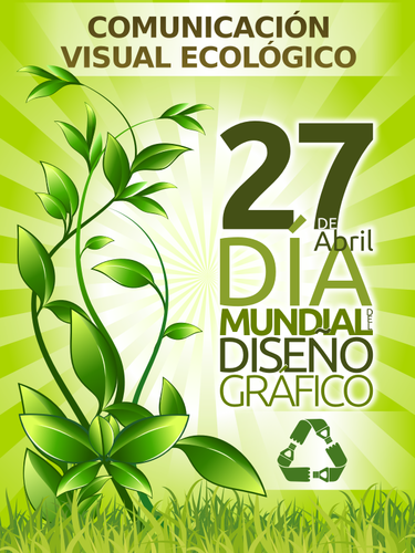 Of Ecological Promotion Poster Clipart