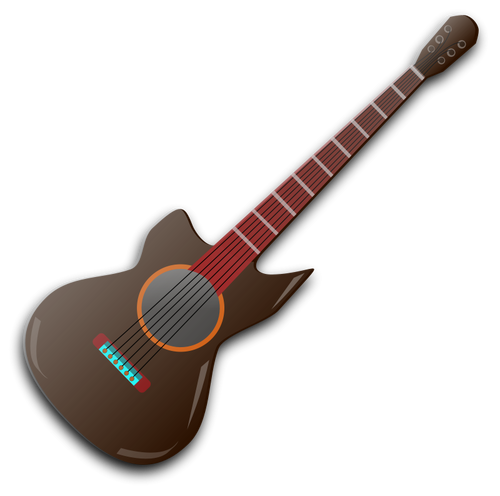Of Acoustic Guitar Clipart