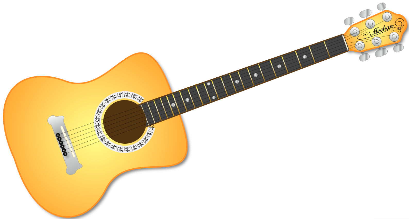 Guitar Fretboard Images Free Download Png Clipart