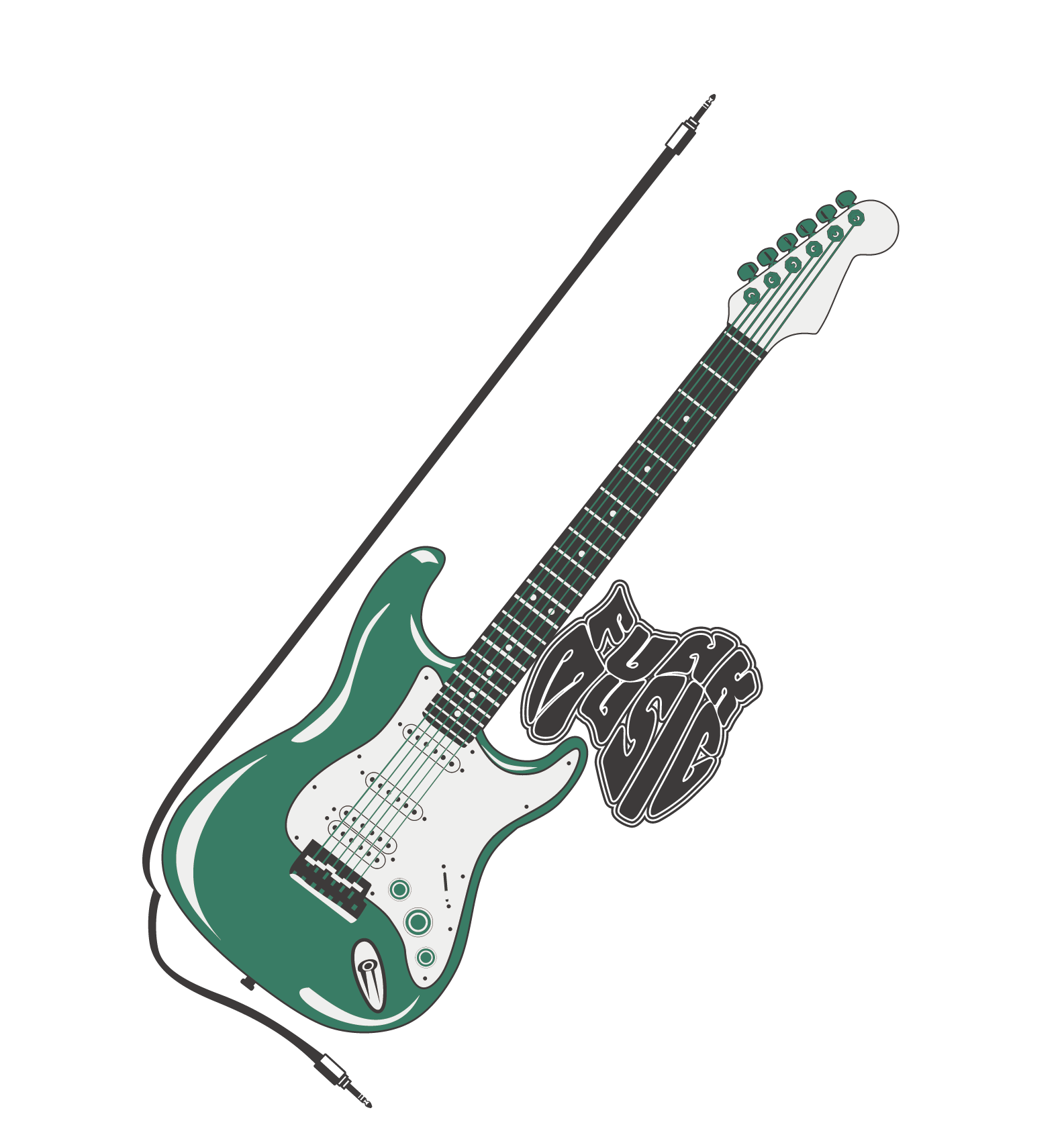 Adobe Bass Poster Guitar Illustrator Drawing Clipart