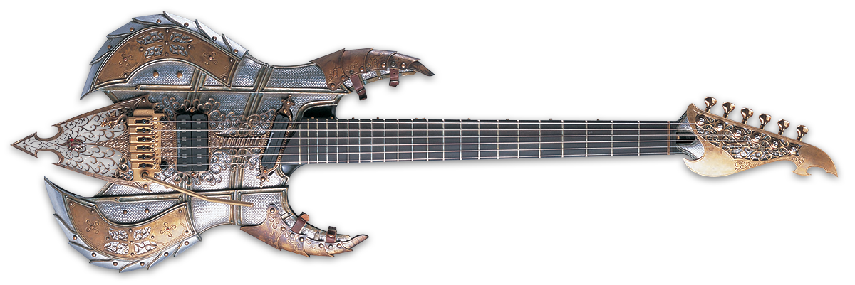 Heavy Electric Esp Metal Guitar Guitars Bass Clipart