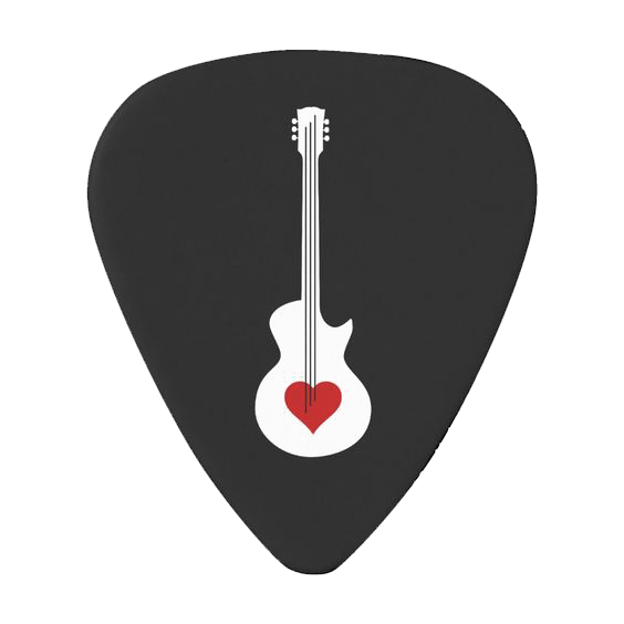 Guitar Creative Drawing Electric Pick PNG Download Free Clipart