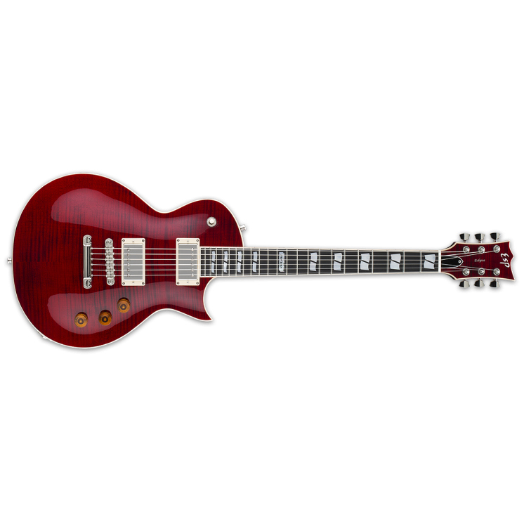 Esp Guitar Ec-256Fm Guitars Ltd Ec-1000 Deluxe Clipart