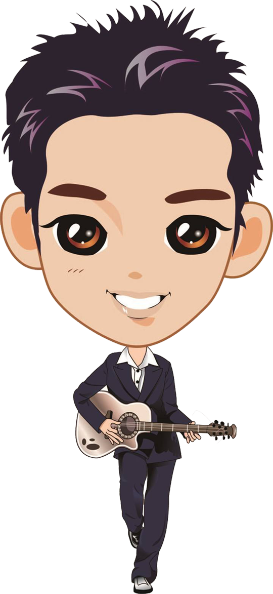 Guitar Boy Cartoon Free Download Image Clipart
