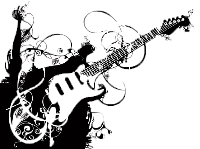 Guitar Instrument Grunge Musical PNG Free Photo Clipart