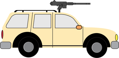 Improvised Fighting Vehicle Clipart
