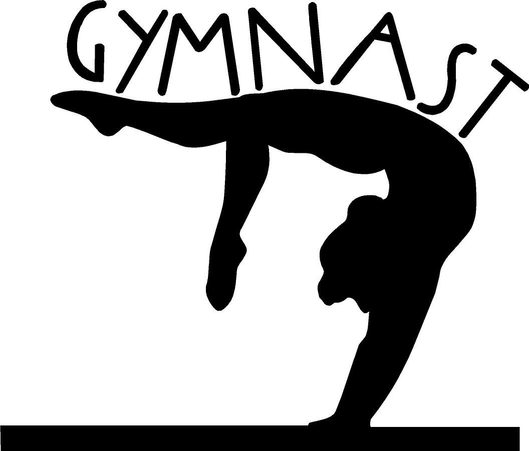 Girl Gymnastics Silhouette Il Fullxfull B6 Clipart