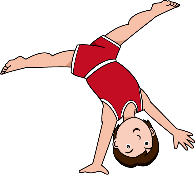 Gymnastics Tumbling Danasrij Top Clipart Clipart
