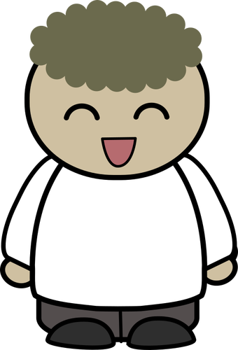 Laughing Boy Clipart