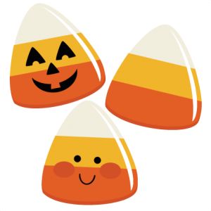Free Halloween Candy Corns Svg File For Clipart