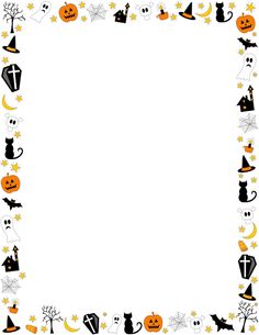 Halloween Border Halloween Frame Free Download Clipart