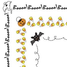 Halloween Border Pumpkin Borders Png Image Clipart