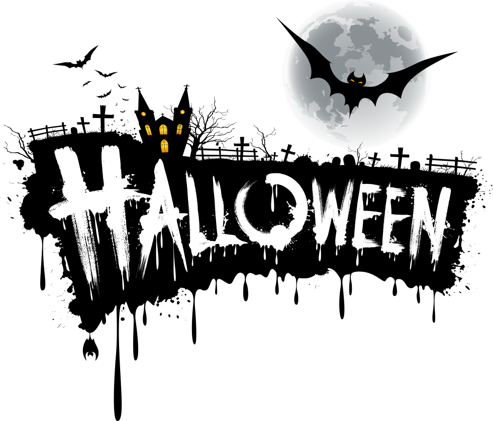 Vector Jack-O'-Lantern Design Font Halloween Free Transparent Image HQ Clipart
