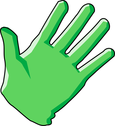 Domestic Cleaning Glove Clipart