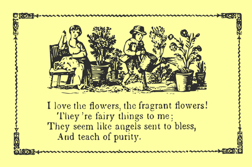 Excerpt From Poetry Book Clipart
