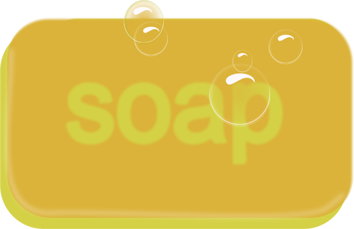 Bar Of Yellow Soap Clipart