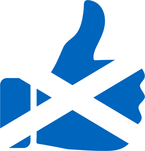 Thumbs Up Scotland Clipart