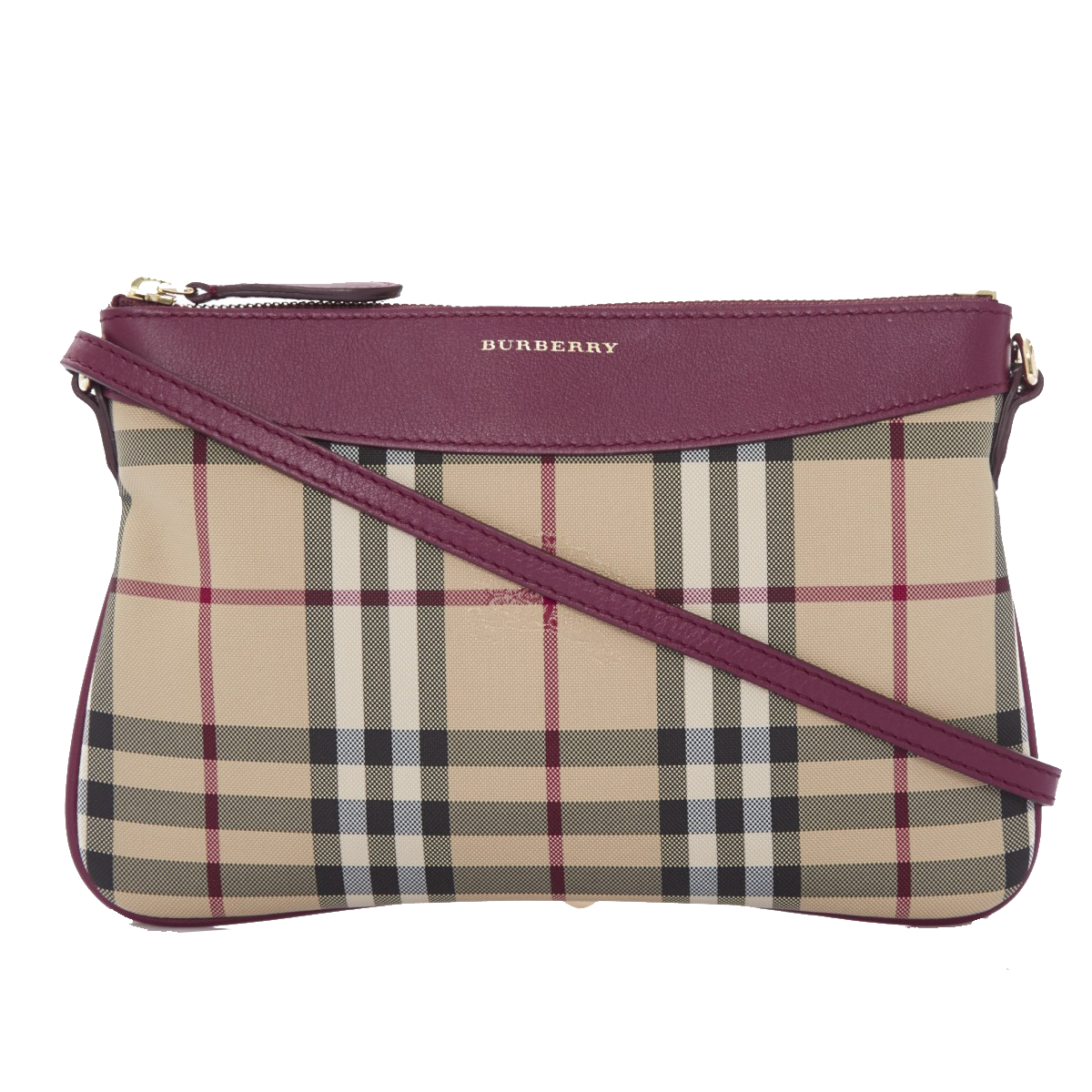 Burberry Shopping Package Diagonal Bag Messenger Handbag Clipart