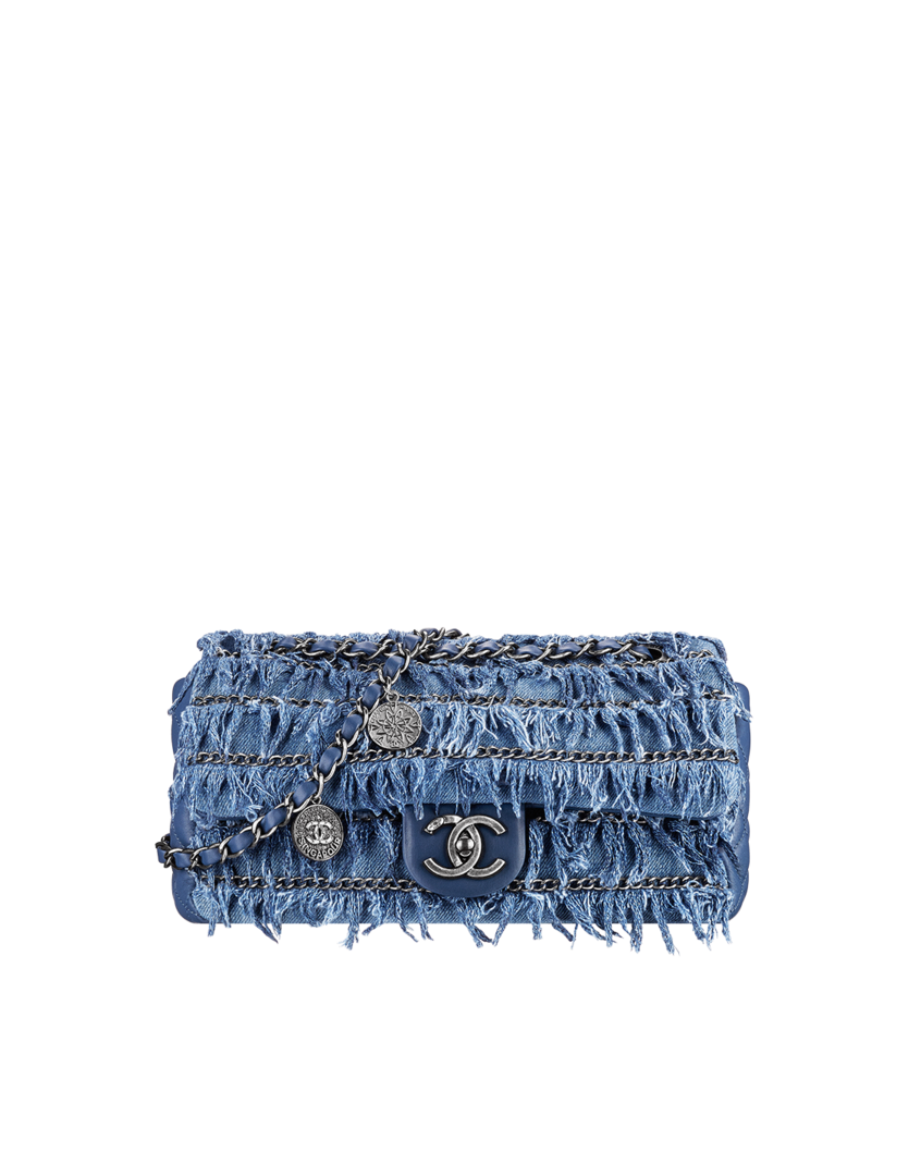 Handbag Denim Fashion Jeans Chanel Free Transparent Image HQ Clipart