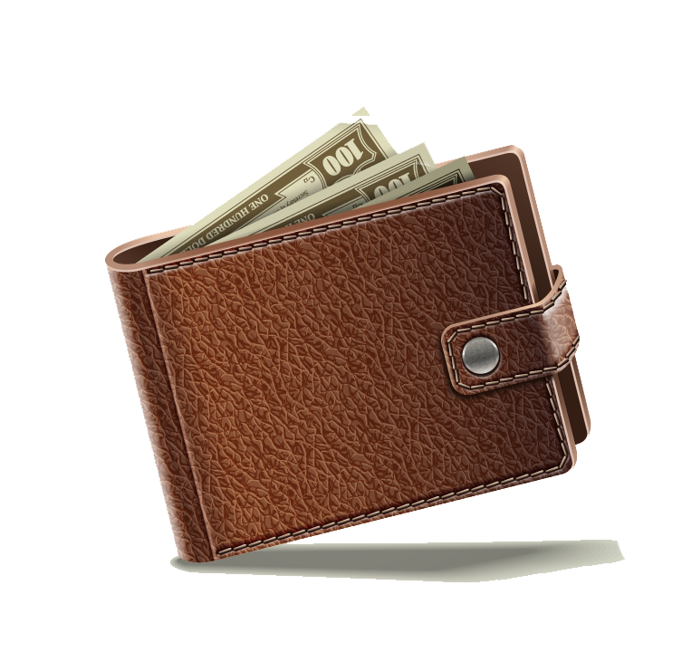 Leather Wallet Handbag Download Free Image Clipart