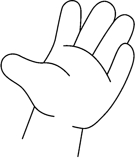 Two Hands Black And White Hd Photos Clipart