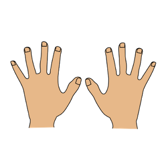 Only 2 Hands Kid Image Png Clipart