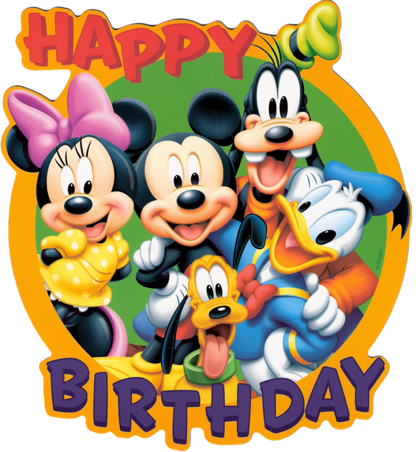 Happy Birthday Disney Hd Photos Clipart