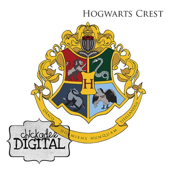 Harry Potter Hogwarts Crest Harry Potter Houses Clipart