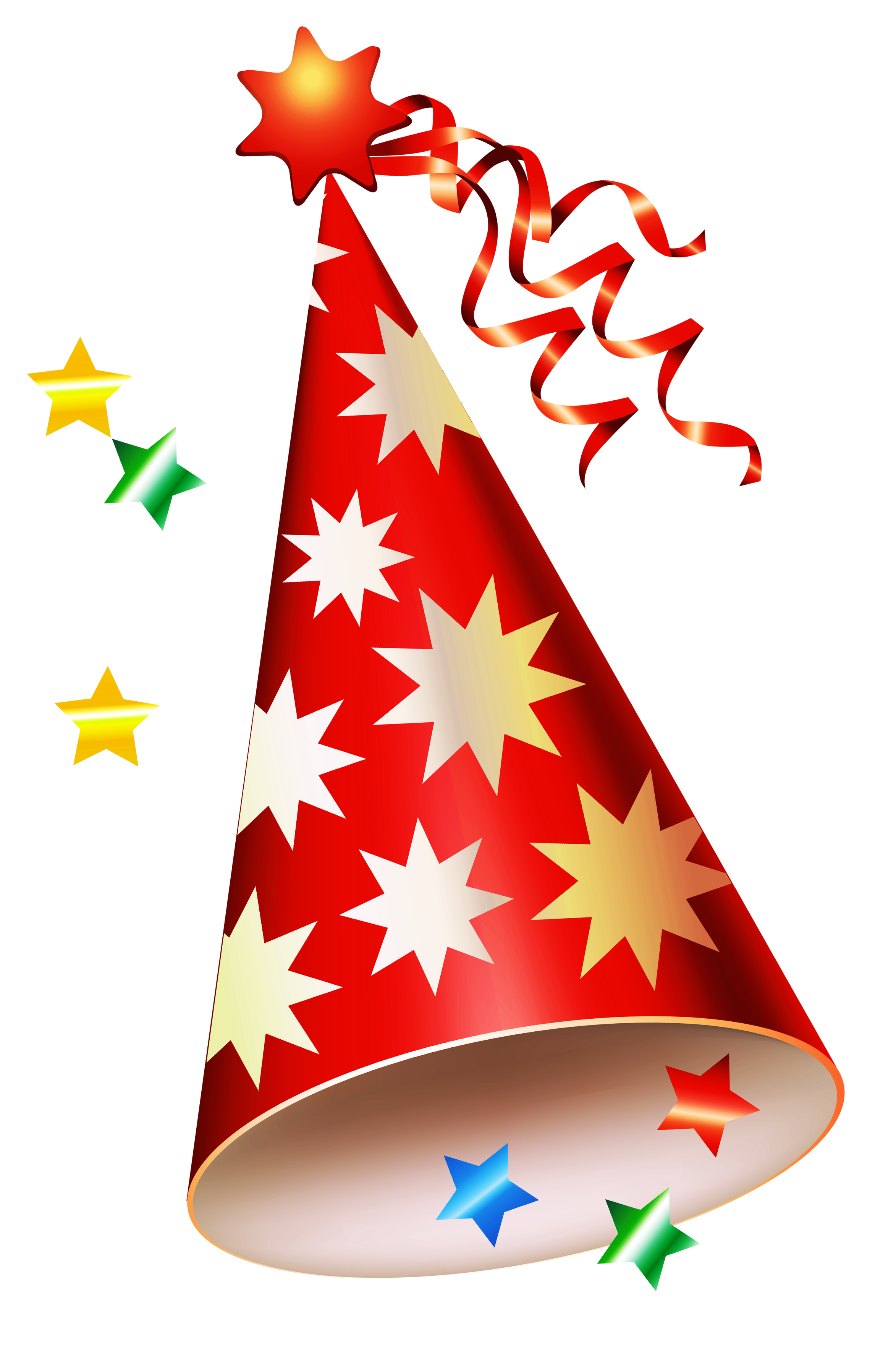 Party Birthday Hat Transparent Red HQ Image Free PNG Clipart