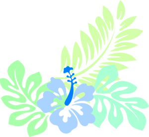 Hawaiian Blue At Clker Vector Png Image Clipart