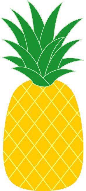 Hawaiian Pineapple Food Clip Clipart Clipart