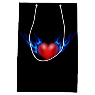 Heart With Flames Tattoo Heart And Flames Clipart