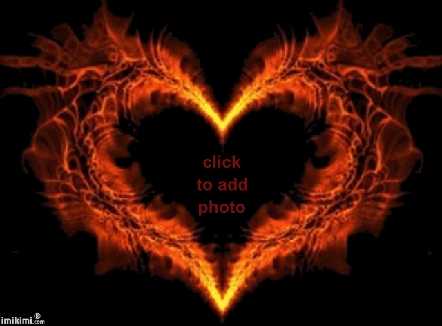 Heart With Flames Heart In Flames Clipart