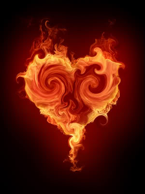 Heart With Flames Images About Tattoos On Clipart