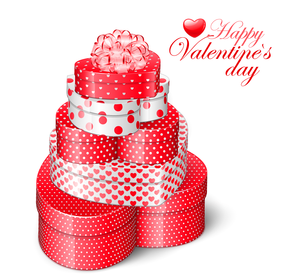 Heart Picture Gift Valentine'S Valentines Boxes Day Clipart
