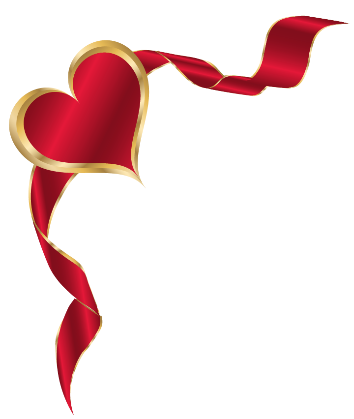 Heart Picture Baner Valentine'S With Day Clipart