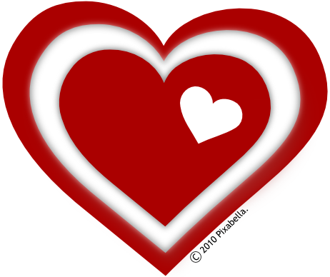 Free Valentines Hearts Danasrge Top Transparent Image Clipart