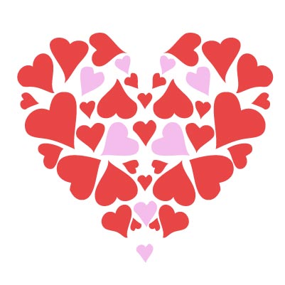 Hearts Valentine Free Download Clipart