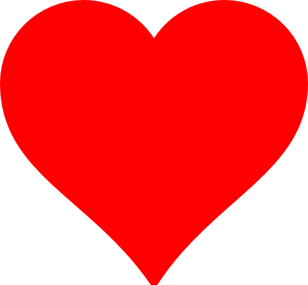 Hearts Of A Red Heart Danasrhp Top Clipart