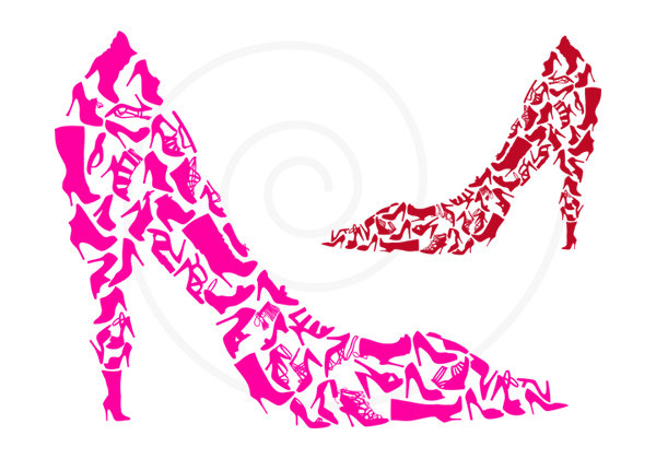 Simple High Heel Shoe At Hd Image Clipart