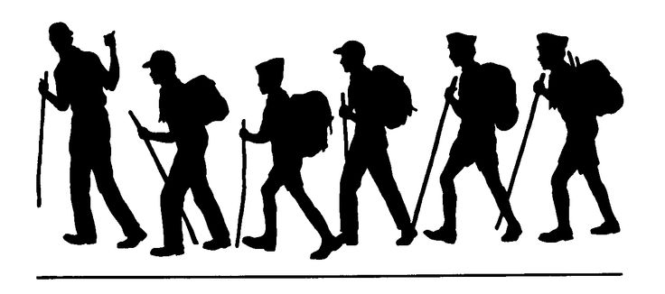 Hiker Camping And Hiking Graphics Images Clipart