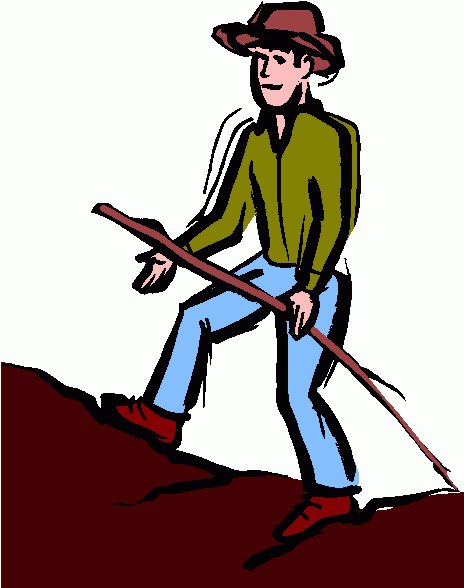 Hiking The Image Png Clipart