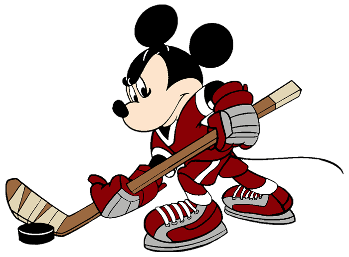 Hockey And Skating Sports Images At Disney Clipart