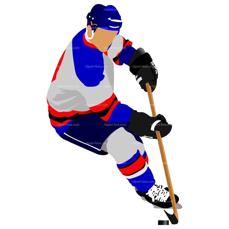 Hockey Black And White Images Image Clipart