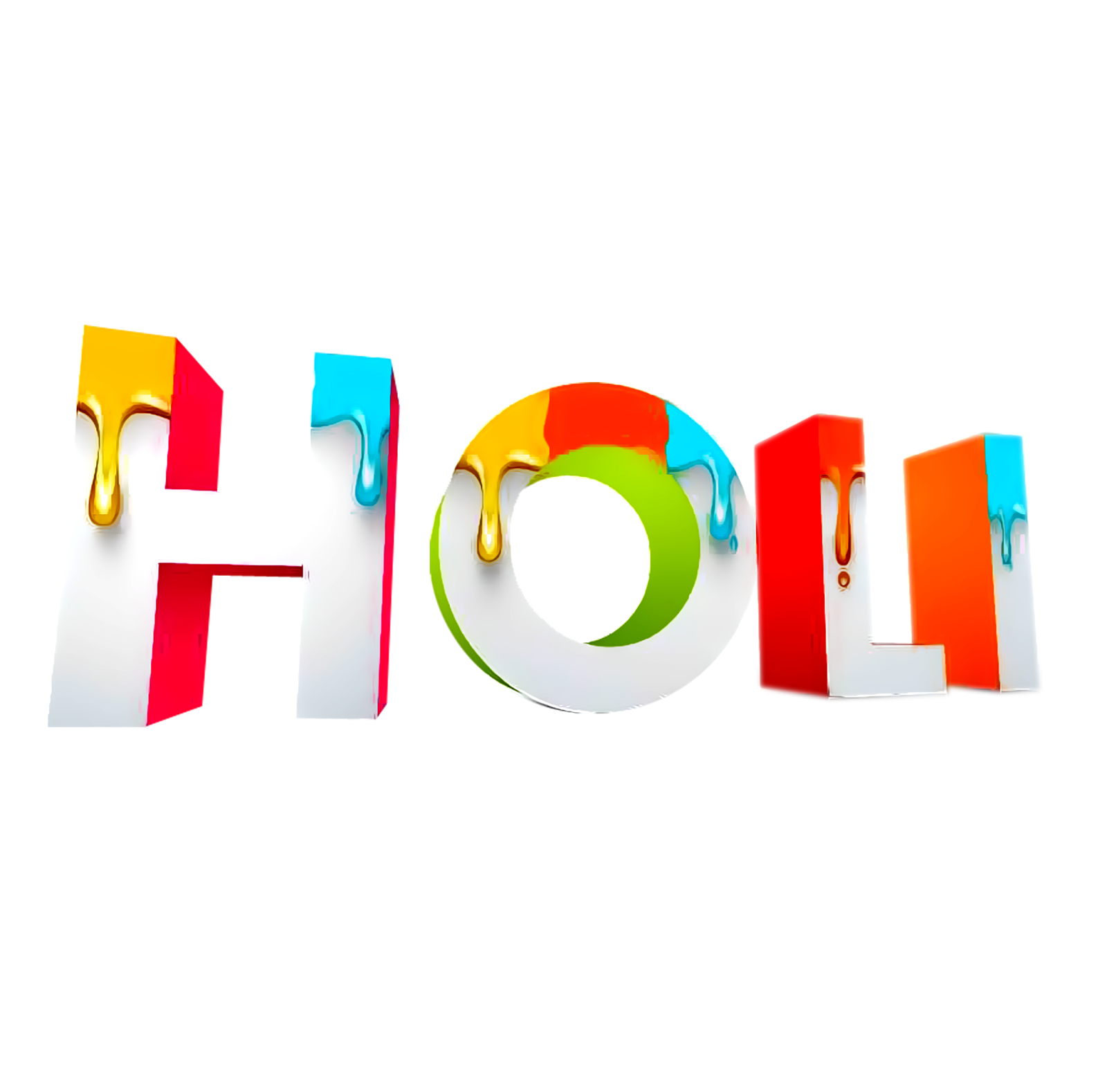 Festival Wish Greeting Note Holi Cards Happiness Clipart