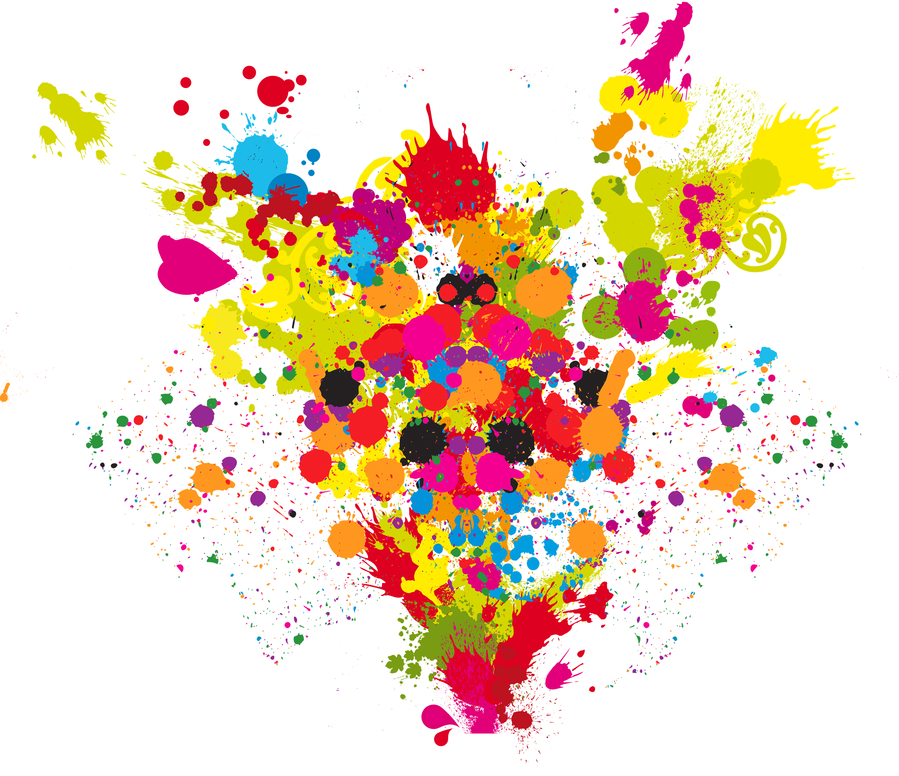 Love Wish Colours Holi Year Transparent Happiness Clipart