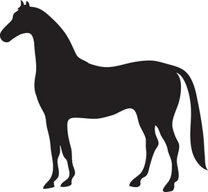Dancing Horse At Vector Png Image Clipart