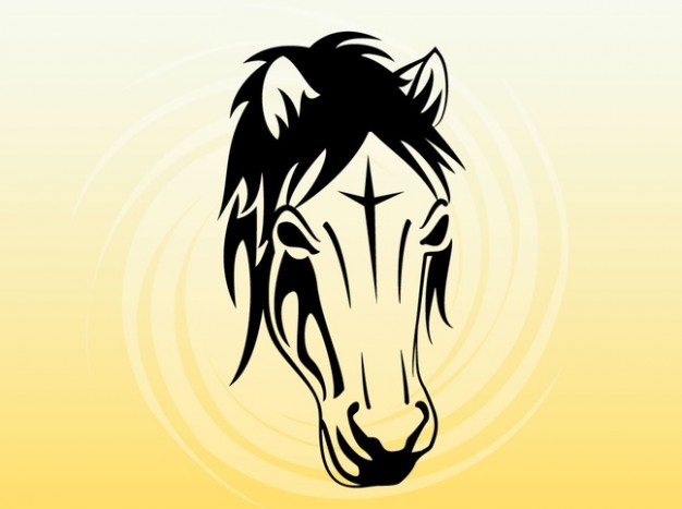 Horse Head Vector Download Image Png Clipart
