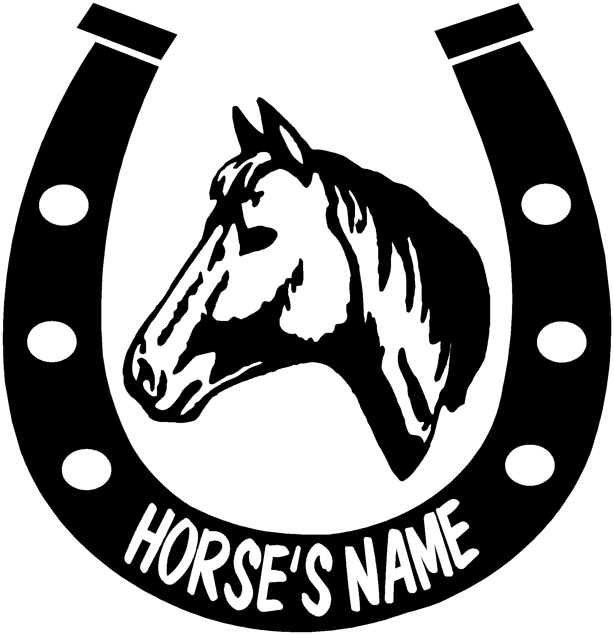 Эмблема лошади