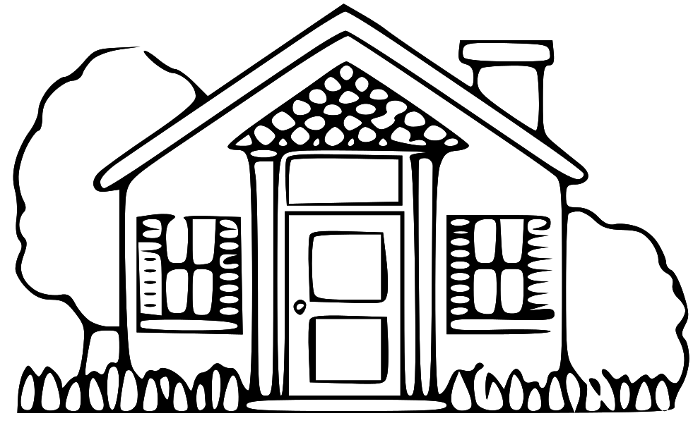 Clip Art Of A House Image Clipart